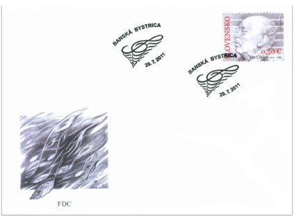 SR 2011 / 502 / Osobnosti - Ján Ciker FDC