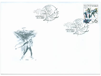 SR 1997 / 113 / MS v biatlone - Osrblie FDC