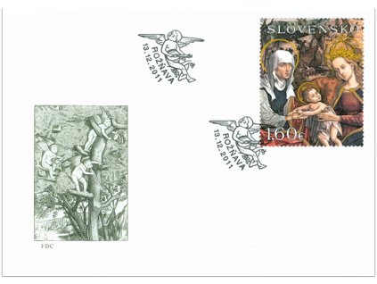 SR 2011 / 509 / Umenie II FDC