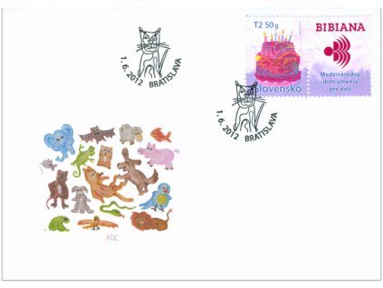 SR 2012 / 516 / Medzinárodný deň detí FDC