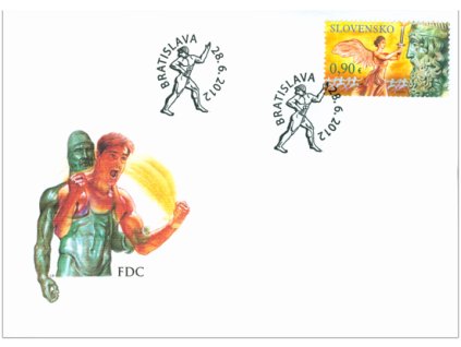 SR 2012 / 519-520 / Olympijské a paralympijské hry Londýn FDC (2)