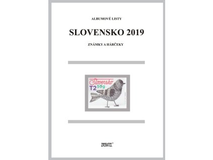 Albumové listy SR 2019 I