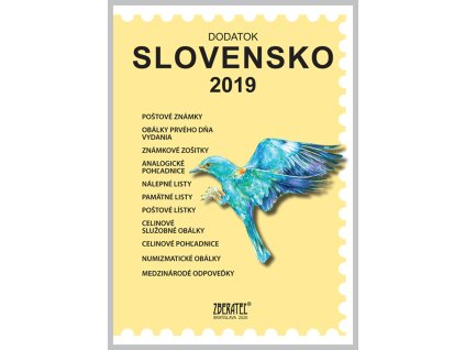 Katalog znamky SR 2019