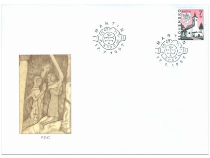SR 1997 / 124 / Mestá - Martin FDC
