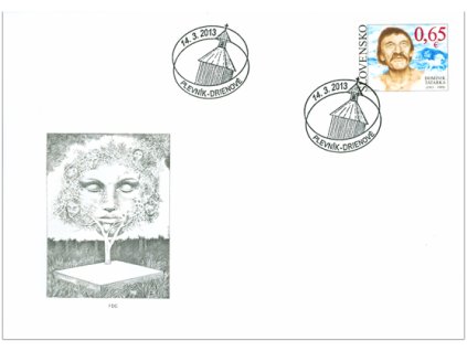 SR 2013 / 535 / Osobnosti - Dominik Tatarka FDC