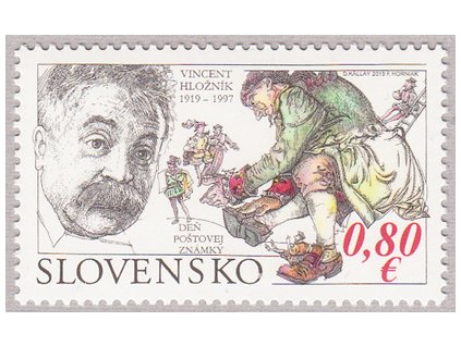 SR 2019 / 704 / Deň poštovej známky - Vincent Hložník