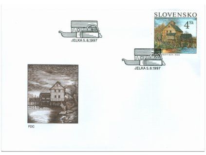SR 1997 / 126 / Technické pamiatky FDC