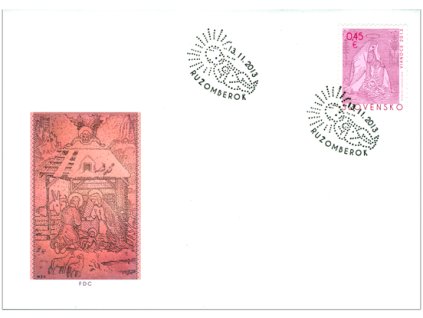 SR 2013 / 551 / Vianoce FDC