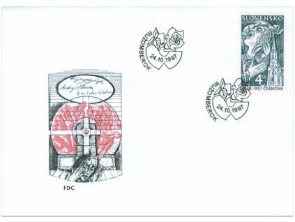 SR 1997 / 135 / Černová 1907 FDC