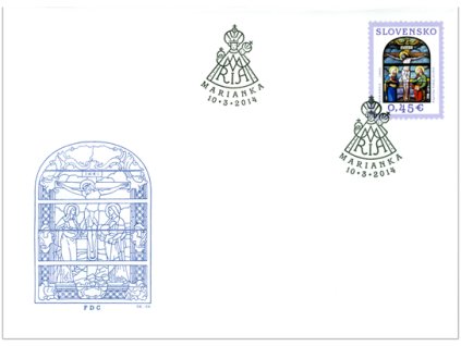 SR 2014 / 559 / Veľká noc FDC