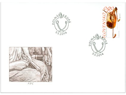 SR 2014 / 563 / EUROPA - Národné hudobné nástroje FDC