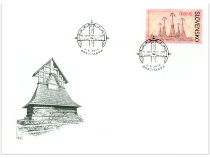 SR 2014 / 565 / Pocta pamiatke padlým v 1. sv. vojne FDC