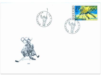 SR 1998 / 141 / ZOH Nagano FDC