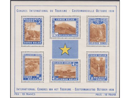 Belge Congo 179 184 Bl 2