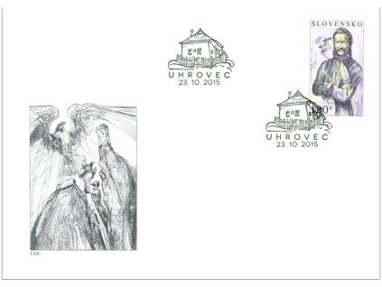SR 2015 / 597 / Osobnosti - Ľudovít Štúr FDC