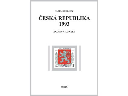 Albumové listy Česko 1993 I
