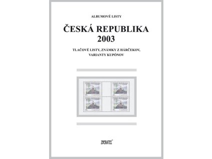 Albumové listy Česko 2003 II