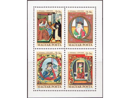 Maďarsko 2607 2610 Bl 77