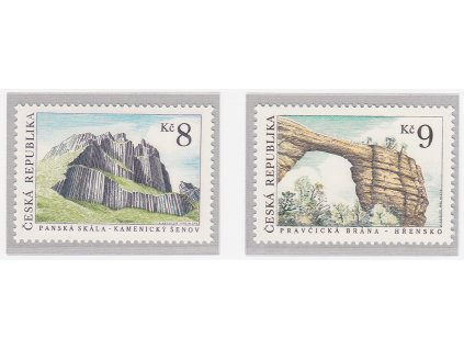 ČR 1995 / 078-079 / Krásy vlasti - skalné útvary