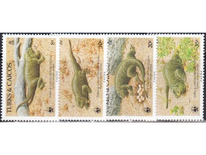 Turks& Caicos 0777 0780 wwf