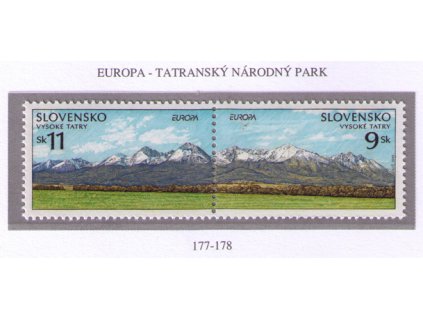SR 1999 / 177-178 / EUROPA - Tatranský národný park