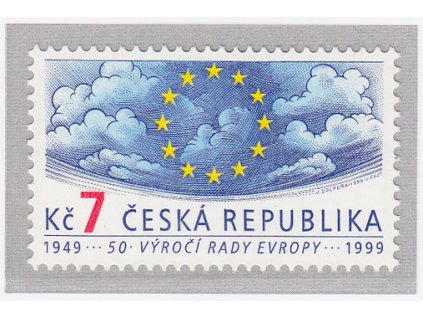 ČR 1999 / 214 / 50. výr. založenia Rady Europy
