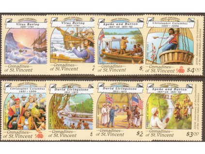 Grenadines of St Vincent 0587 0594