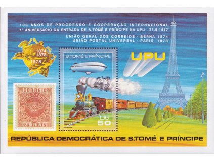 St Tome e Principe Bl 17