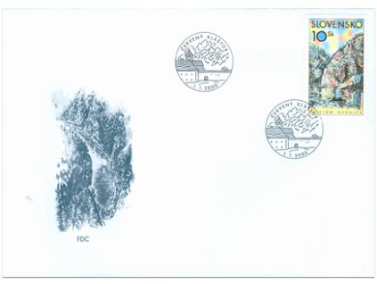 SR 2000 / 199-200 / Krásy našej vlasti FDC (2)