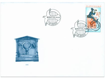SR 2000 / 209 / 150. výročie prvej známky platnej na našom území FDC