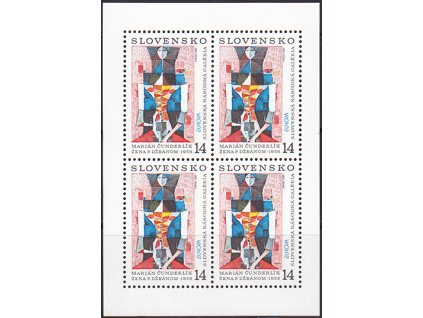 SR 1993 / 013 / EUROPA - moderné umenie PL / VCH