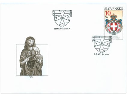 SR 2000 / 220 / Poštová dohoda so Zvrchovaným rádom maltézskych rytierov FDC