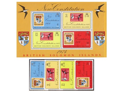 Br Solomon isl 0263 0266 + Bl 2