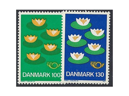 Dánsko 1977 /635-636/ Ochrana životného prostredia **