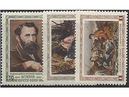 ZSSR 1956 /1826-1828/ V. Perov **