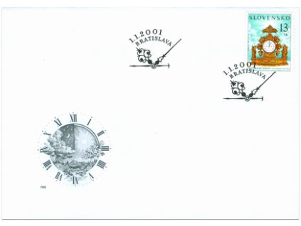 SR 2001 / 225 / Klenotnica múzeí FDC