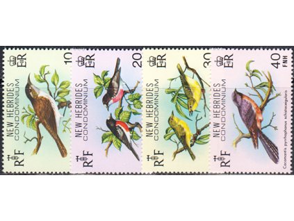 New Hebrides 0553 0556