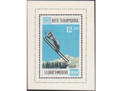 Albánsko 0796 Bl 20 A