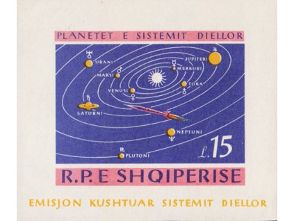 Albánsko 0900 Bl 27 B