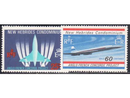 New Hebrides 0273 0274