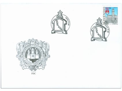 SR 2001 / 233 / Mestá - Komárno FDC