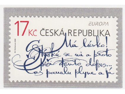 ČR 2008 / 560 / EUROPA - písanie dopisov