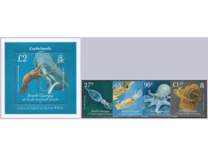 South Georgia 0488 0491 Bl 20