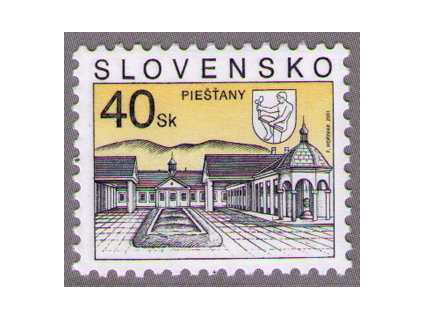 SR 2001 / 235 / Mestá - Piešťany