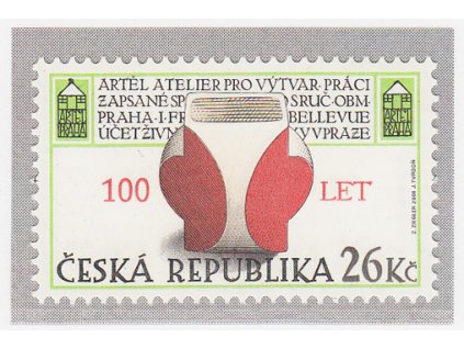 ČR 2008 / 572 / 100 rokov združenia výtvarníkov