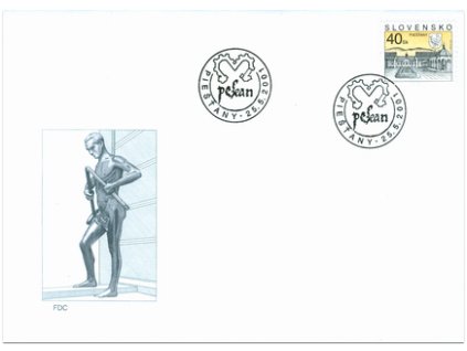 SR 2001 / 235 / Mestá - Piešťany FDC