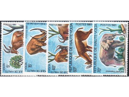 Haute Volta 0841 0845