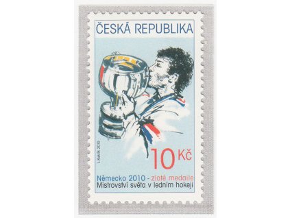 ČR 2010 / 641 / MS v ľadovom hokeji - zlatá medaila