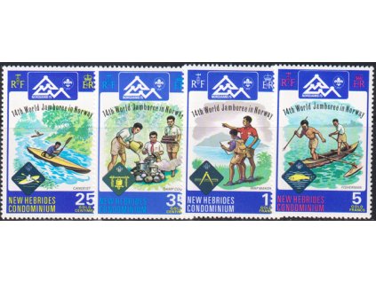 Nové Hebridy Br 0407 0410