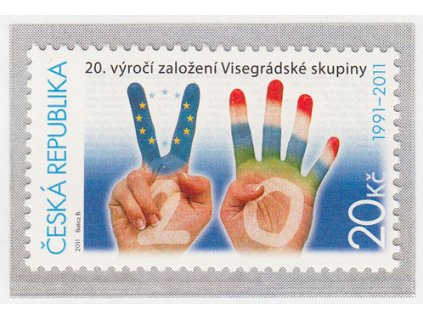 ČR 2011 / 673 / 20. výročie založenia V4